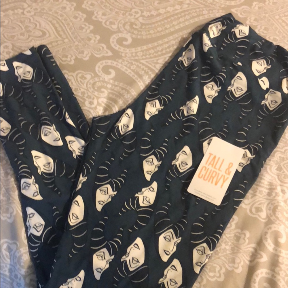 Lularoe Malificent TC leggings